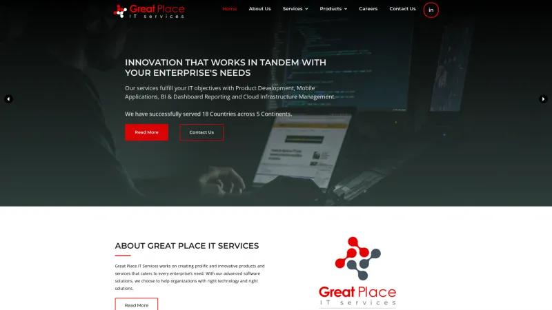 Homepage of TrustImpact