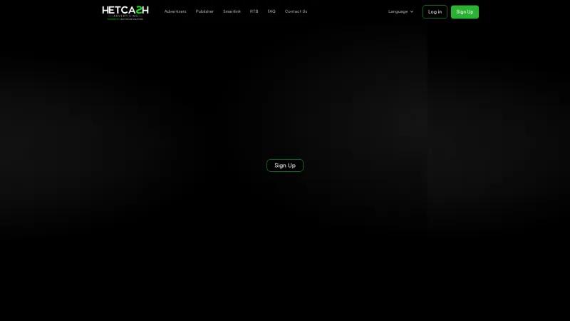 Homepage of Hetcash