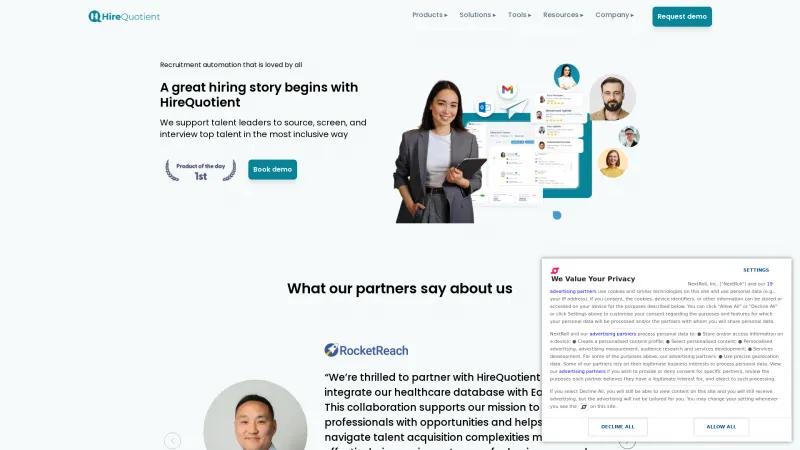 Homepage of EasySource