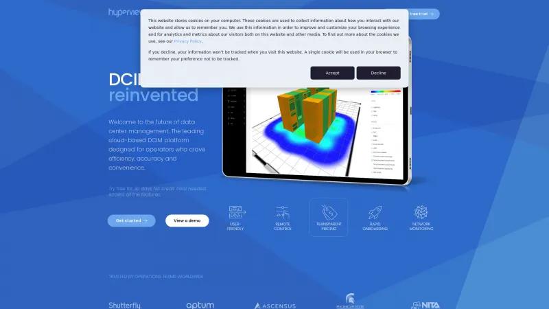 Homepage of Hyperview