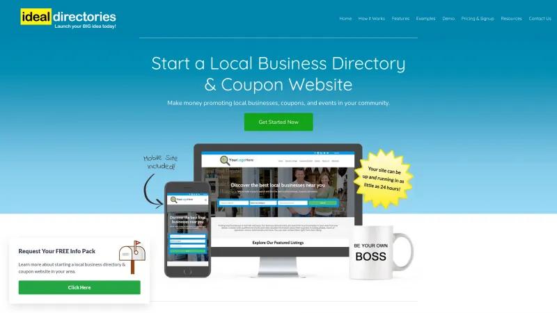 Homepage of Ideal Directories