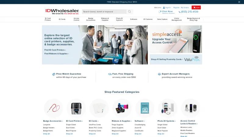 Homepage of IDWholesaler Software