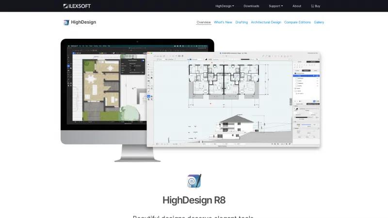 Homepage of HighDesign