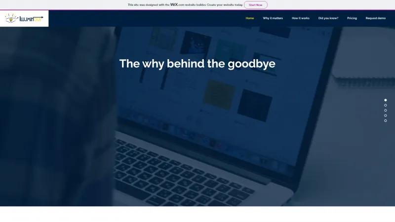 Homepage of Illuminout