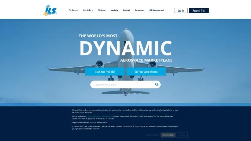 Homepage of ILS