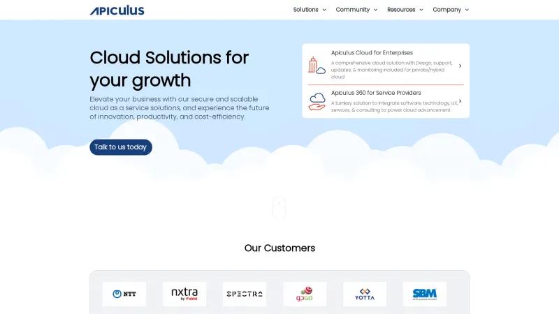 Homepage of apiculus