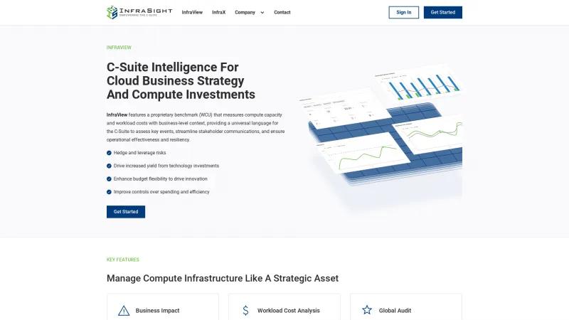 Homepage of InfraView