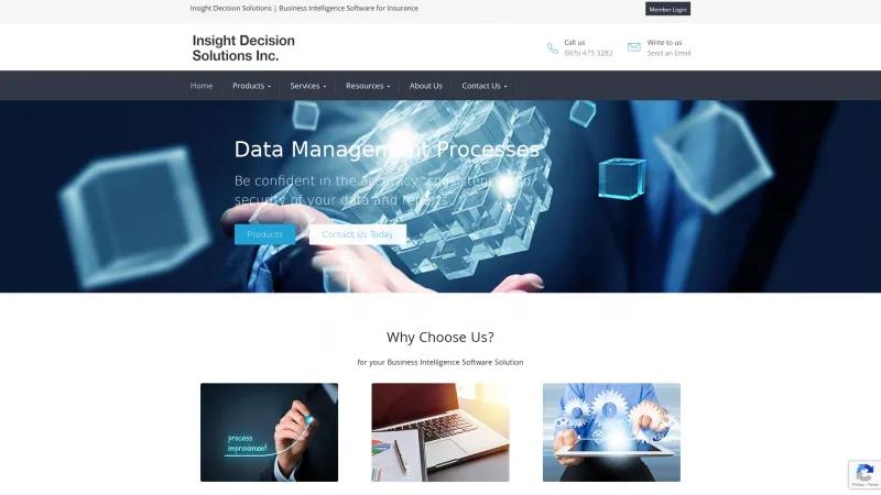 Homepage of Insight Enterprise