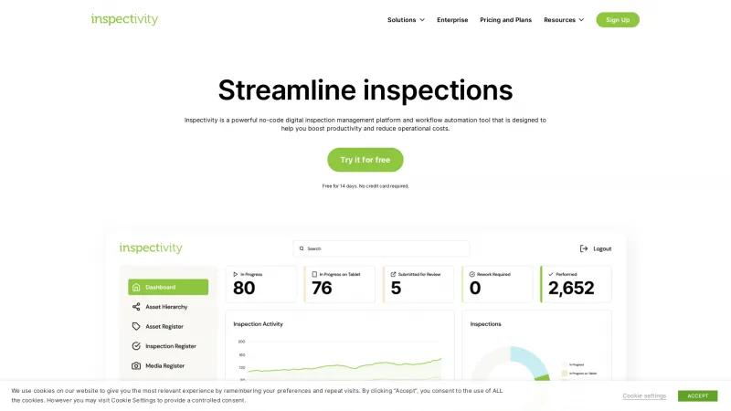 Homepage of Inspectivity