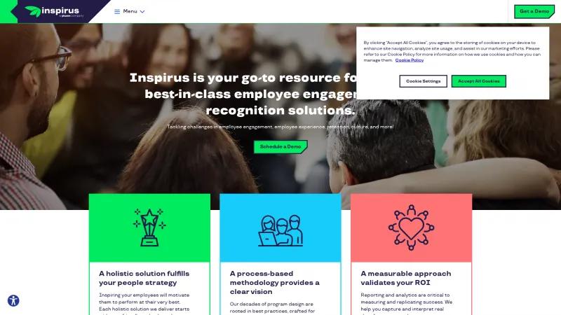 Homepage of Inspirus