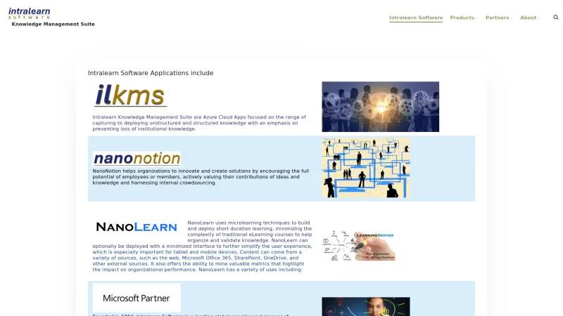 Homepage of LearningServer