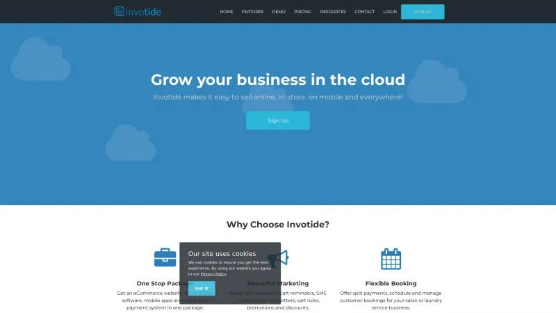 Homepage of Invotide