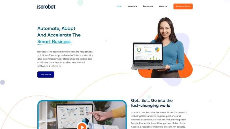 Homepage of isorobot