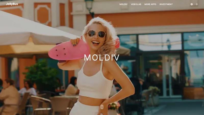 Homepage of MOLDIV