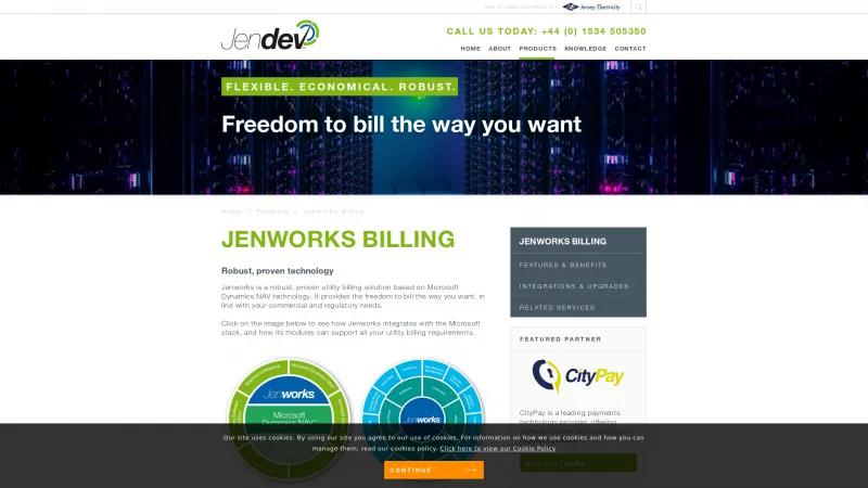 Homepage of Jenworks