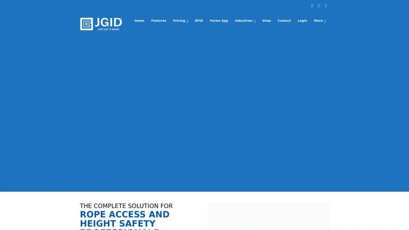 Homepage of JGID