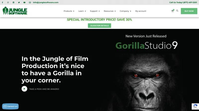 Homepage of Gorilla Scheduling