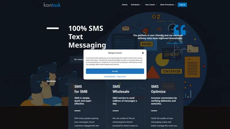 Homepage of Kantask