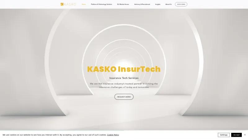 Homepage of KASKO