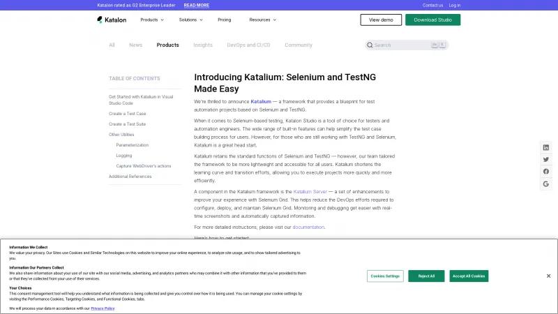 Homepage of Katalium