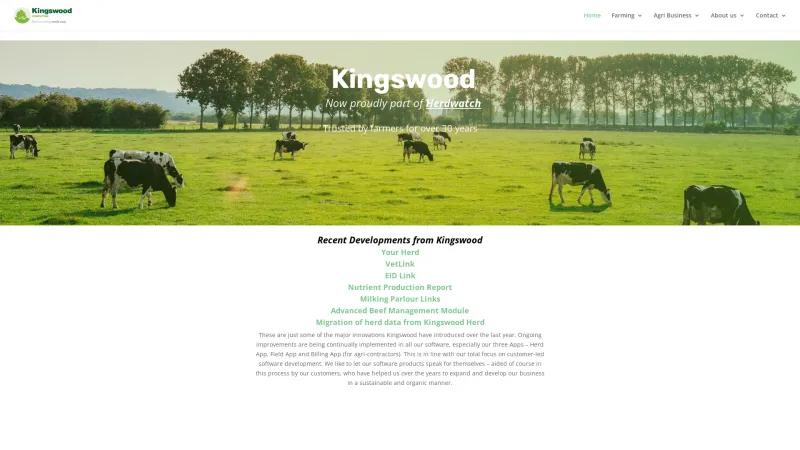 Homepage of Kingswood Herd