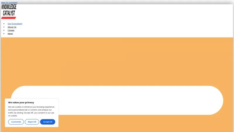 Homepage of Knowledge Catalyst
