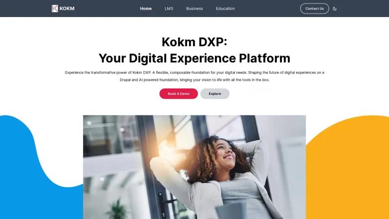 Homepage of kokm