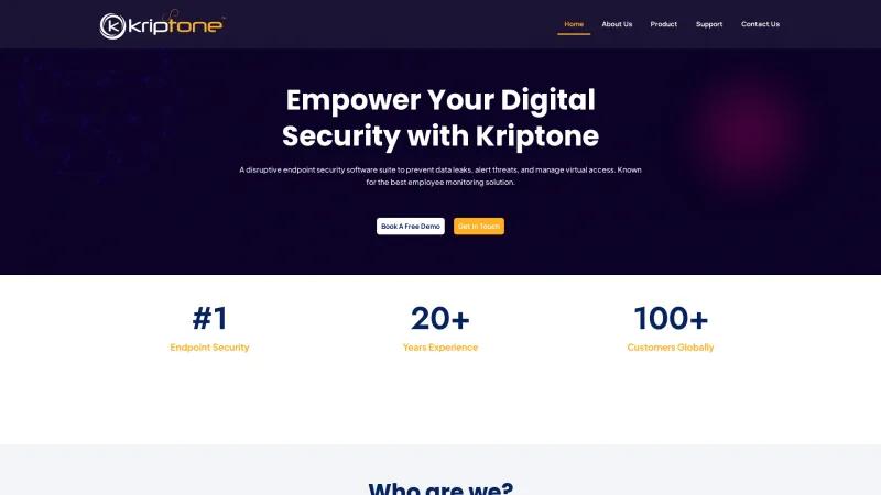 Homepage of Kntrol