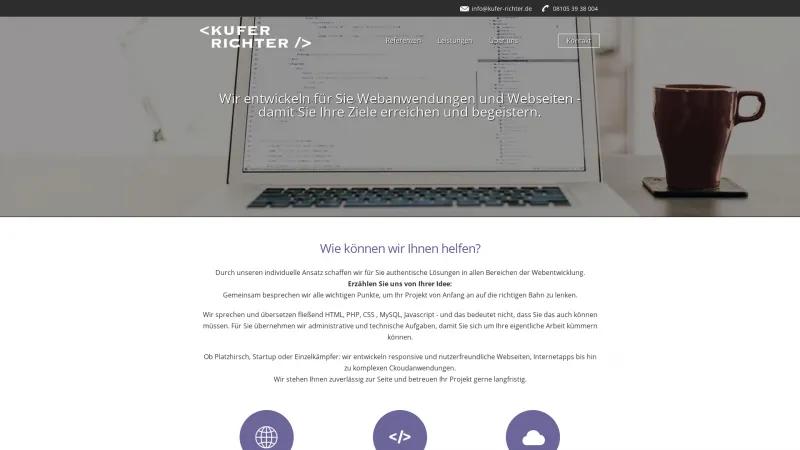 Homepage of KR Fewo Verwalter