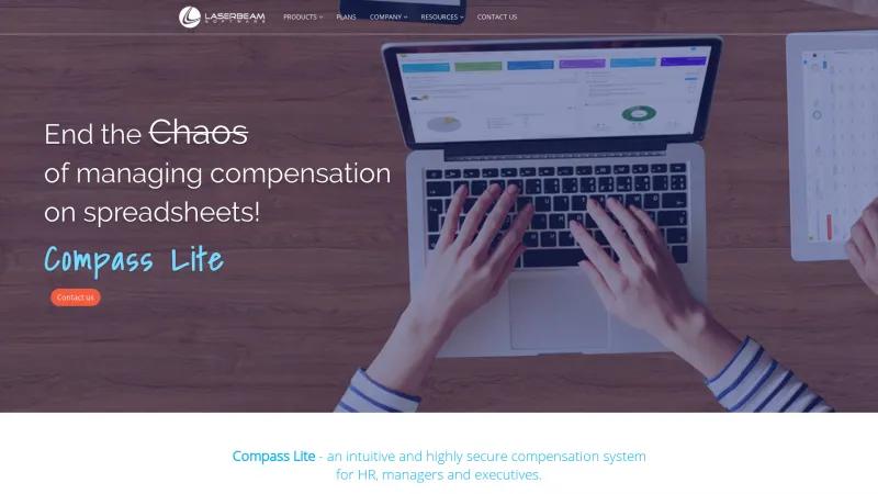 Homepage of Compass Lite