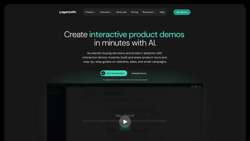 Homepage of Layerpath