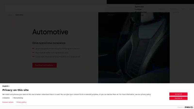 Homepage of DesignConcept