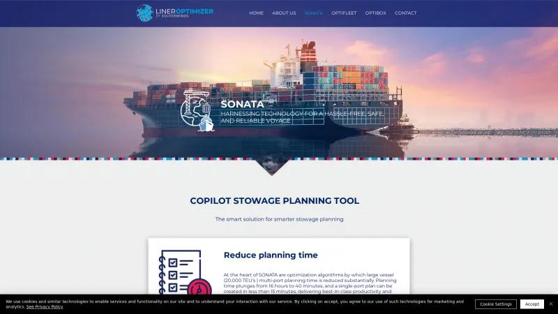 Homepage of SONATA