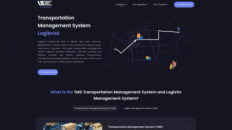 Homepage of Logibrisk