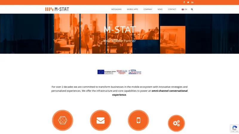 Homepage of M-STAT