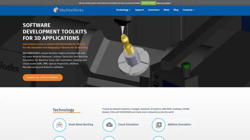 Homepage of MachineWorks