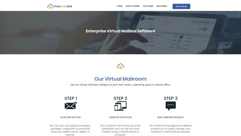 Homepage of Mail Labs