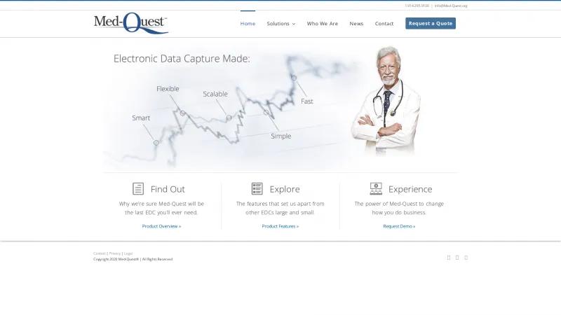 Homepage of Med-Quest