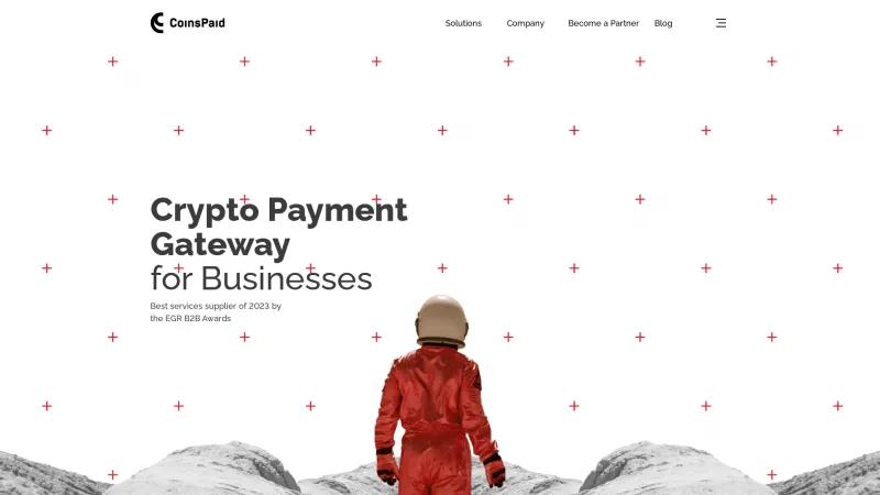 Homepage of Merkeleon Crypto Payment Gateway