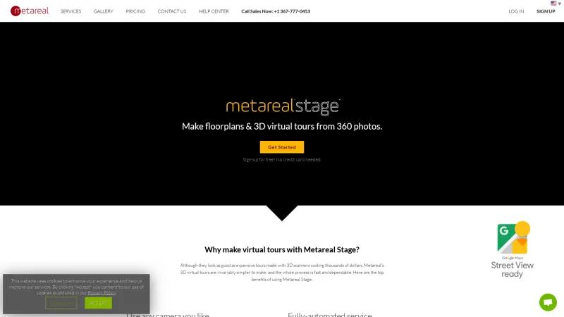 Homepage of Metareal