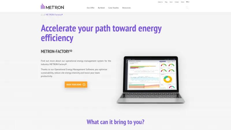 Homepage of METRON-EVA® Factory