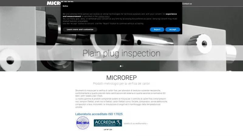 Homepage of MicroNet