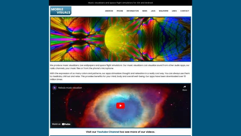 Homepage of Alien Worlds