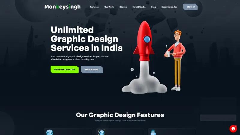 Homepage of Monkeysingh