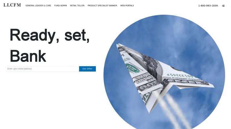 Homepage of LLC FUND MANAGER