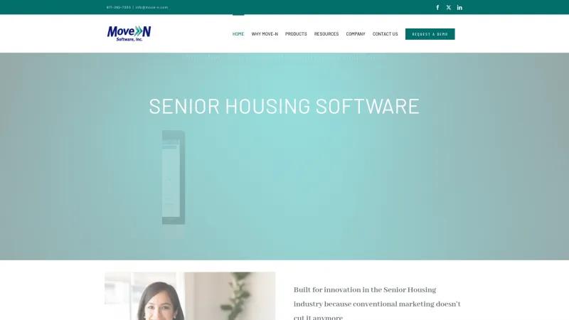 Homepage of Move-N