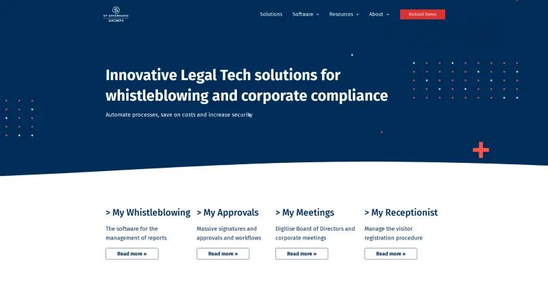 Homepage of My Whistleblowing