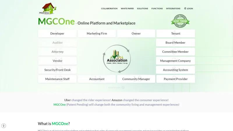 Homepage of My Green Condo