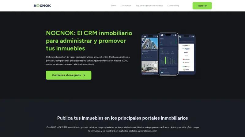 Homepage of Nocnok