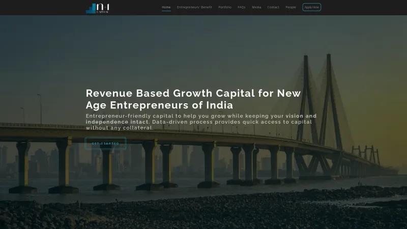 Homepage of N+1 Capital